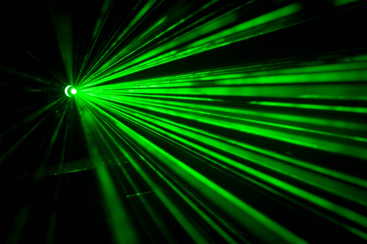Zielony laser