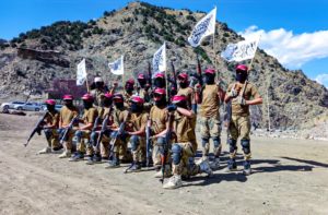 Absolwenci ośrodka szkoleniowego talibów w Chost