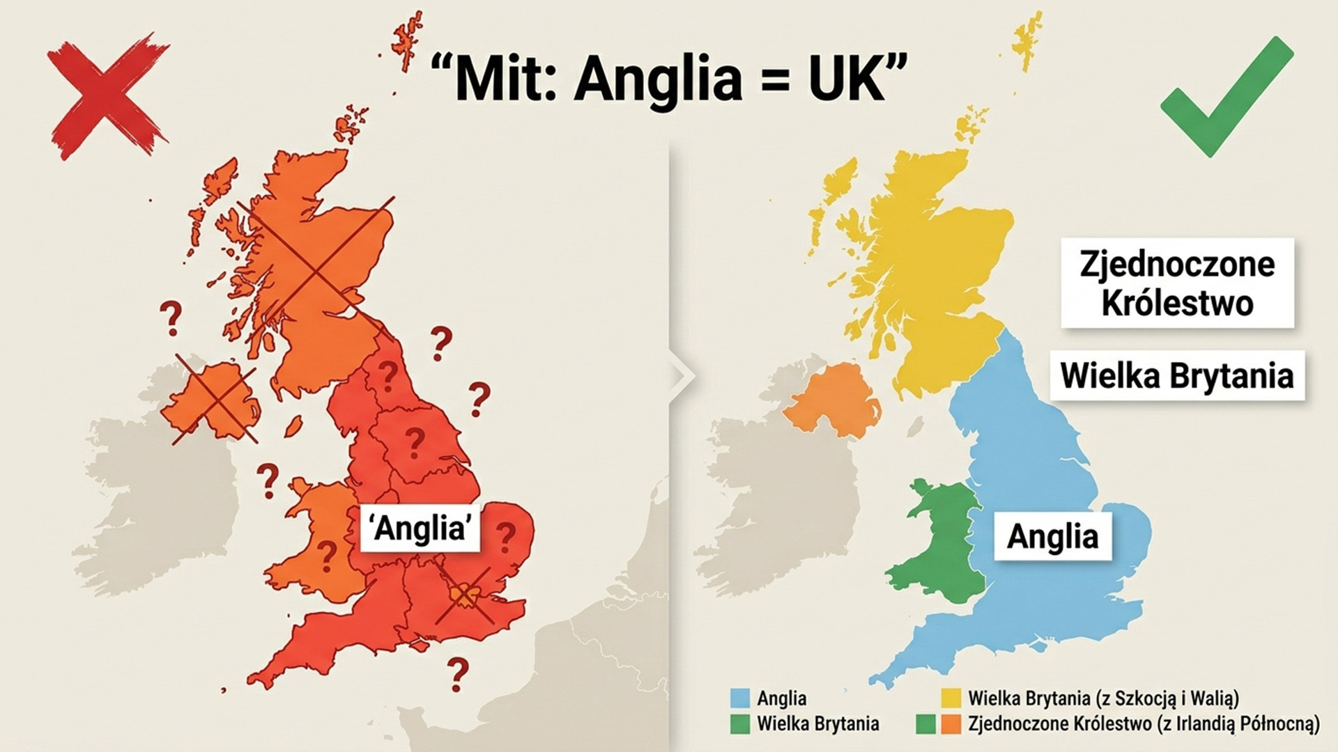 Anglia, Wielka Brytania czy Zjednoczone Królestwo